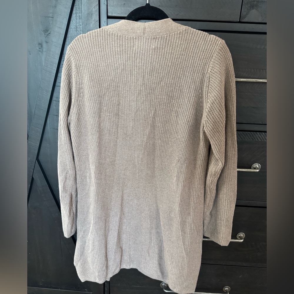 Old Navy Women's Brown Open Front Cardigan - Picture 3 of 5